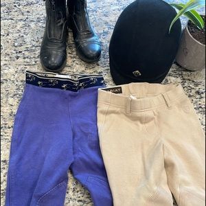 Girls English riding bundle